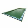 12-Year 20 ft. x 40 ft. Rectangular Forest Green In Ground Winter Pool Cover by Blue Wave