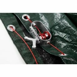 12-Year 20 ft. x 40 ft. Rectangular Forest Green In Ground Winter Pool Cover by Blue Wave -Pool Supplies Sales Store forest green blue wave winter pool covers bwc852 fa 1000