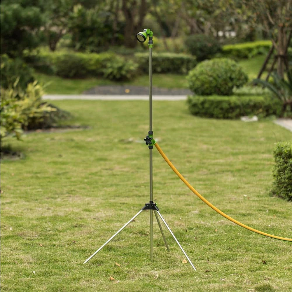 Outdoor Camping Patio Beach Poolside Backyard Spa Farmyard, Telescopic Garden Head and Foot Shower with Tripod by GARDENISED 6 Outdoor Camping Patio Beach Poolside Backyard Spa Farmyard, Telescopic Garden Head and Foot Shower with Tripod by GARDENISED - Image 4