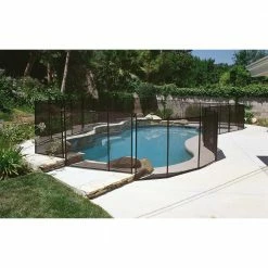 4 ft. x 12 ft. Safety Fence for In-Ground Pools by GLI Pool Products -Pool Supplies Sales Store gli pool products pool safety equipment ne180f 1f 1000