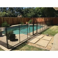 4 ft. x 12 ft. Safety Fence for In-Ground Pools by GLI Pool Products -Pool Supplies Sales Store gli pool products pool safety equipment ne180f fa 1000