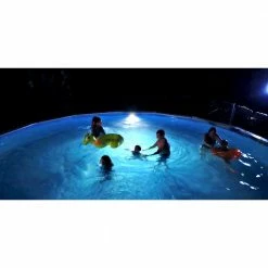 Multicolor Underwater Light for Above Ground Pool by Nitelighter -Pool Supplies Sales Store gray nitelighter pool lights nlmc 44 1000