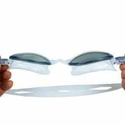 Grey Contemporary Sport Swim Goggles with Tinted Lenses by Poolmaster -Pool Supplies Sales Store gray poolmaster swim gear 09411 1f 1000