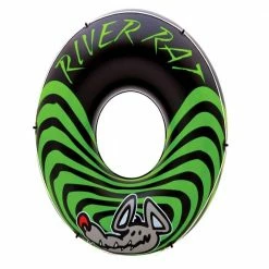 River Rat 48 in. Inflatable Tubes for Lake/Pool/River (18-Pack) by Intex -Pool Supplies Sales Store green black intex pool floats 18 x 68209ep 66 1000