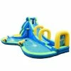 95.5 in. x 188 in. Green Oxford Cloth Kids Inflatable Water Park Bounce House with Slide Climbing Wall Splash Pool by Gymax 1 95.5 in. x 188 in. Green Oxford Cloth Kids Inflatable Water Park Bounce House with Slide Climbing Wall Splash Pool by Gymax -Pool Supplies Sales Store green gymax pool floats gym05215 64 1000