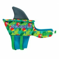Green Medium Dog Life Vest Swim Gear by Margaritaville
