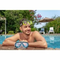 Green Nitro Sport Adult Swim and Dive Mask by Poolmaster -Pool Supplies Sales Store green poolmaster swim gear 00033 31 1000