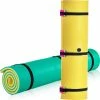 10 ft. x 6 ft. Size Yellow Green 3-Layer XPE Floating Water Mat with Storage Straps for Boats, Lakes, Rivers by Merax -Pool Supplies Sales Store green yellow merax pool floats gldz876aac 64 1000