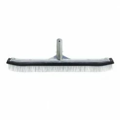 18 in. Swimming Pool & Spa Brush with Deluxe Nylon and Stainless Steel Combination Bristles and Aluminum Back by HDX -Pool Supplies Sales Store hdx pool brushes 60173 4f 1000