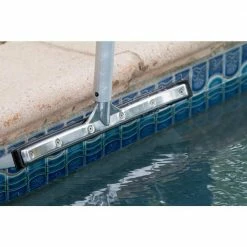 18 in. Swimming Pool & Spa Brush with Deluxe Nylon Bristles and Aluminum Back by HDX -Pool Supplies Sales Store hdx pool brushes 60272 4f 1000