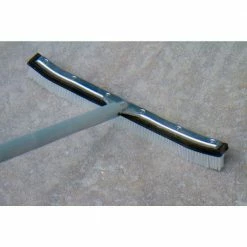 18 in. Swimming Pool & Spa Brush with Deluxe Nylon Bristles and Aluminum Back by HDX -Pool Supplies Sales Store hdx pool brushes 60272 fa 1000