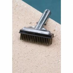5 in. Stainless Steel Bristle Swimming Pool Brush for Algae Removal by HDX 9 5 in. Stainless Steel Bristle Swimming Pool Brush for Algae Removal by HDX -Pool Supplies Sales Store hdx pool brushes 60278 4f 1000