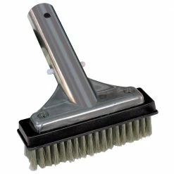 5 in. Stainless Steel Bristle Swimming Pool Brush for Algae Removal by HDX