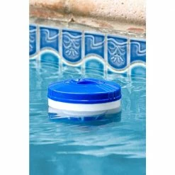 Floating Chlorine / Bromine Dispenser for Spas, Hot Tubs and Small Pools by HDX 14 Floating Chlorine / Bromine Dispenser for Spas, Hot Tubs and Small Pools by HDX -Pool Supplies Sales Store hdx pool chlorinators 62157 fa 1000