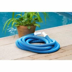 Spiral-Wound 35 ft. x 1 1/2 in. Diameter Swimming Pool Vacuum Hose for In-Ground and Above-Ground Pools by HDX -Pool Supplies Sales Store hdx pool hoses 69235 fa 1000