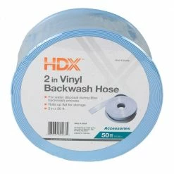 50 ft. x 2 in. Swimming Pool, Spa, and Hot Tub Backwash Hose by HDX