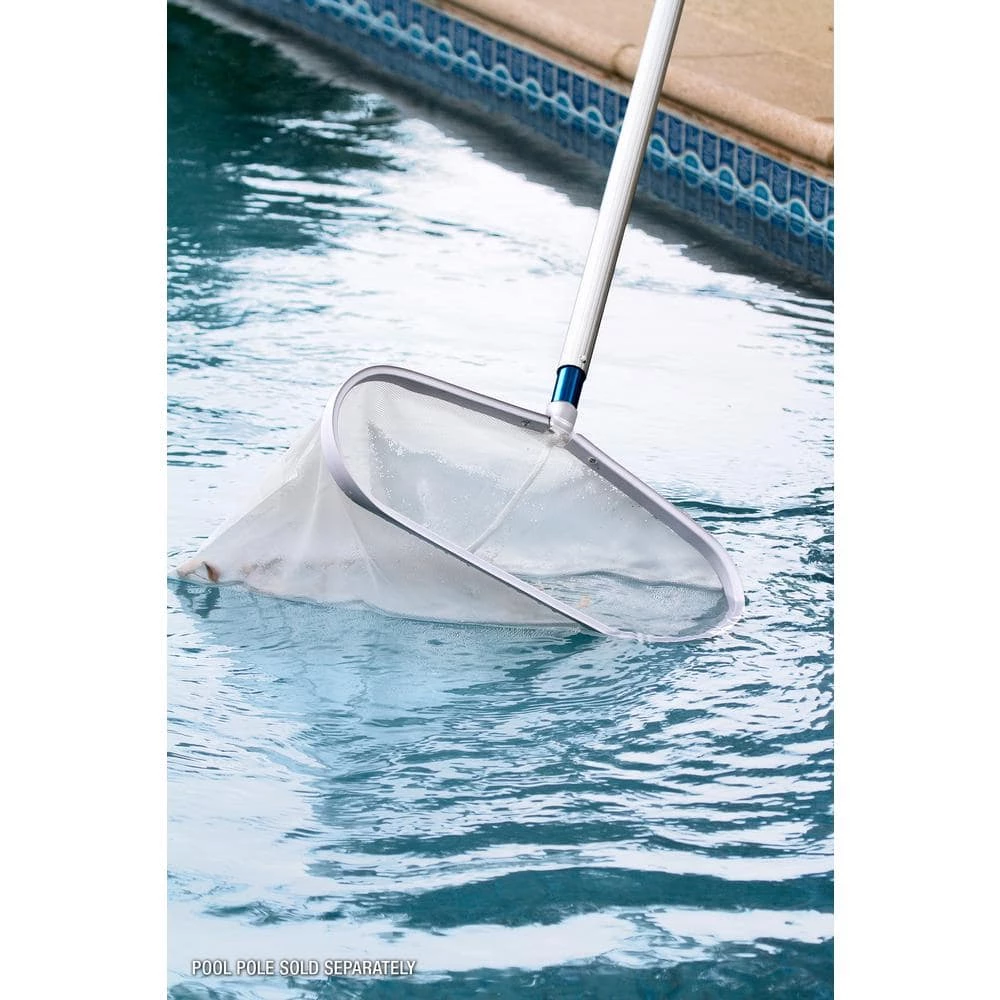Heavy-Duty Aluminum Leaf Rake for Swimming Pools and Spas by HDX 3 Heavy-Duty Aluminum Leaf Rake for Swimming Pools and Spas by HDX