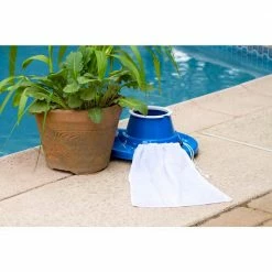 Deluxe Swimming Pool Leaf Vacuum Head with Suction Jets and Leaf Bag by HDX -Pool Supplies Sales Store hdx pool vacuums 68205 31 1000