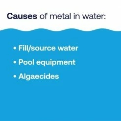 1 qt. Metal Stain Remover and Scale Control by HTH -Pool Supplies Sales Store hth pool stain removers 67068 1f 1000