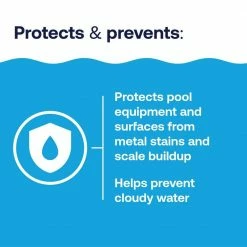 1 qt. Metal Stain Remover and Scale Control by HTH -Pool Supplies Sales Store hth pool stain removers 67068 4f 1000