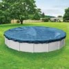 Super 24 ft. Round Imperial Blue Solid Above Ground Winter Pool Cover by Robelle -Pool Supplies Sales Store imperial blue robelle winter pool covers 3524 4 64 1000