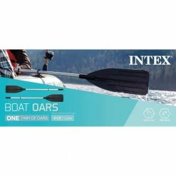 69625E 54 in. Paddle 2-Piece Dual Purpose Inflatable Boat Oars, Pair by Intex -Pool Supplies Sales Store intex pool fountains 69625e 4f 1000