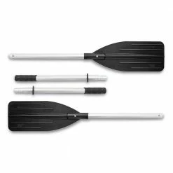 69625E 54 in. Paddle 2-Piece Dual Purpose Inflatable Boat Oars, Pair by Intex