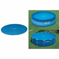 Intex Steel Frame Above Ground Pool Ladder and Intex 12 ft. Solar Pool Cover Tarp 15 Intex Steel Frame Above Ground Pool Ladder and Intex 12 ft. Solar Pool Cover Tarp -Pool Supplies Sales Store intex pool ladders 28066e 29022e 76 1000