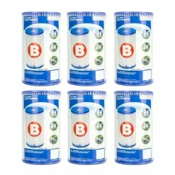 2500 GPH Krystal Clear Pool Filter Pump with GCFI and Type B Cartridge (6-Pack) by Intex -Pool Supplies Sales Store intex pool pumps 28633eg 6 x 29005e 4f 1000