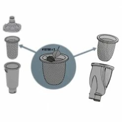 Vacuum Debris Bag Replacement Pool Part for Maintenance Kit (2-Pack) by Intex 7 Vacuum Debris Bag Replacement Pool Part for Maintenance Kit (2-Pack) by Intex -Pool Supplies Sales Store intex pool replacement parts 2 x 25005 4f 1000