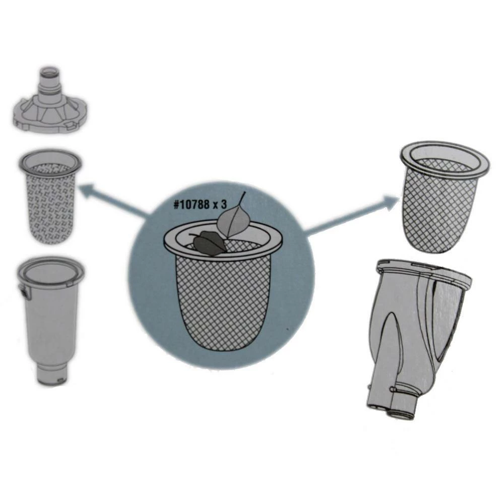 Vacuum Debris Bag Replacement Pool Part for Maintenance Kit (2-Pack) by Intex 5 Vacuum Debris Bag Replacement Pool Part for Maintenance Kit (2-Pack) by Intex - Image 3