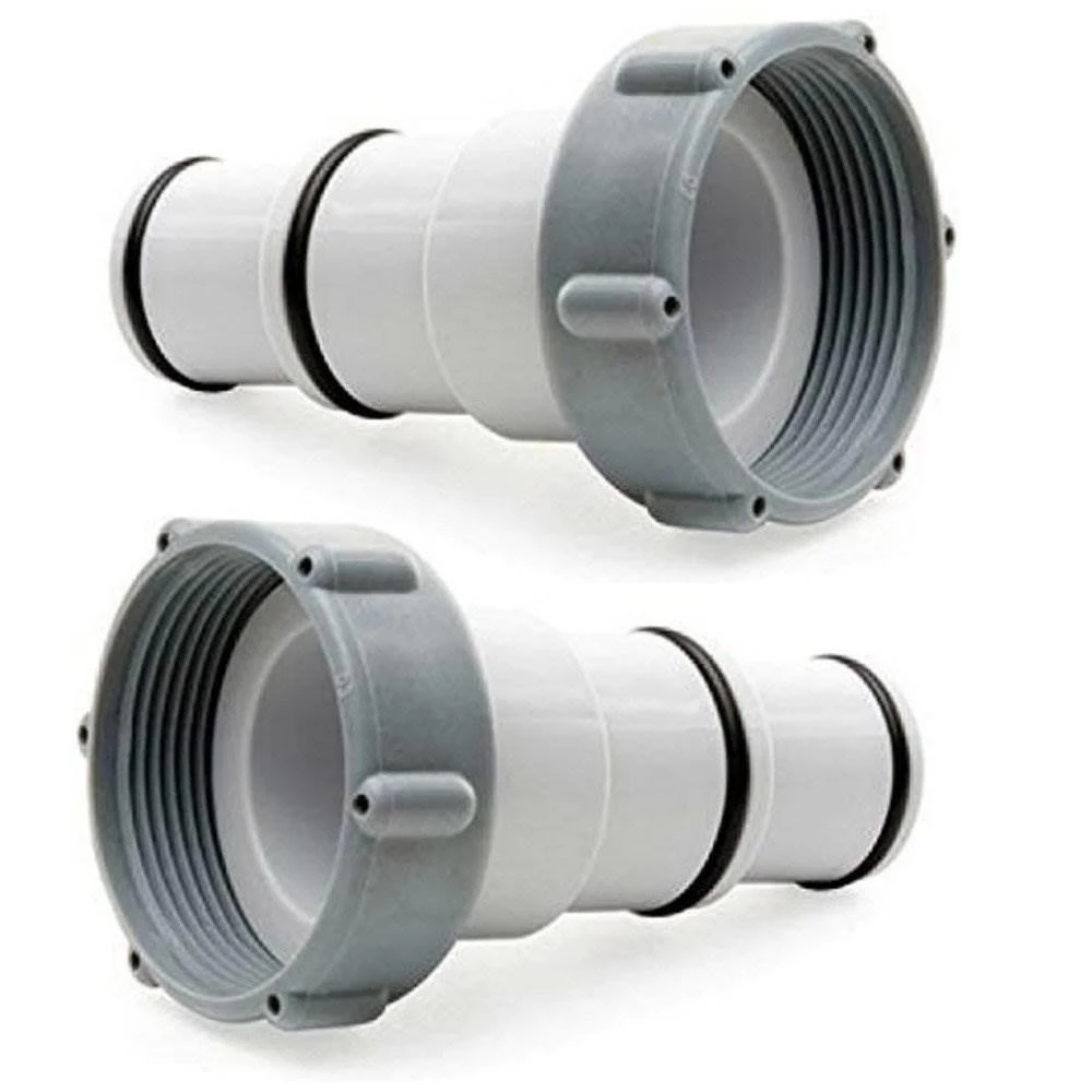 Hose Adapter A with Collar for Threaded Connection Pool Pumps-Pair (2-Pack) by Intex 4 Hose Adapter A with Collar for Threaded Connection Pool Pumps-Pair (2-Pack) by Intex - Image 2