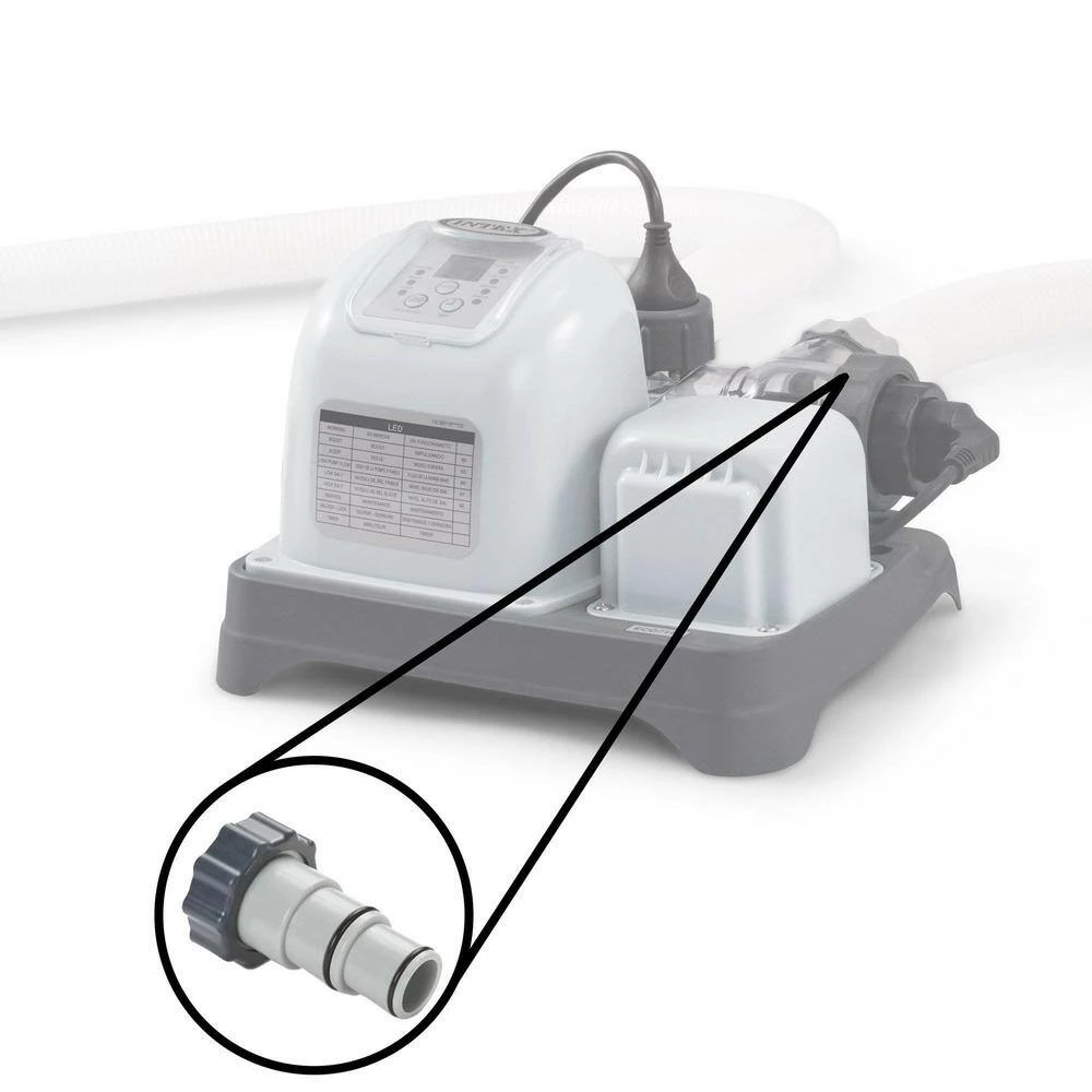 Hose Adapter A with Collar for Threaded Connection Pool Pumps-Pair (2-Pack) by Intex 8 Hose Adapter A with Collar for Threaded Connection Pool Pumps-Pair (2-Pack) by Intex - Image 6