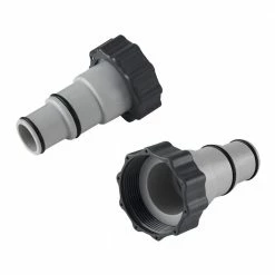 Adapter A Replacement Hose for Threaded Connection Pool Pump with Collar (2-Pack) by Intex