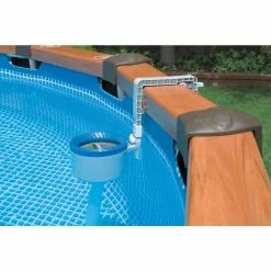 Deluxe Wall-Mounted Swimming Pool Surface Automatic Skimmer by Intex -Pool Supplies Sales Store intex pool skimmers 28000e wmt 4f 1000