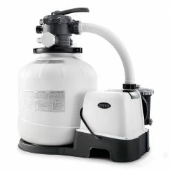 26679EG 2,150 GPH Krystal Clear Saltwater System and Sand Filter Pump by Intex