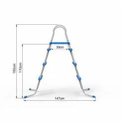 Pool Ladder 43 in. 3 Step for Above Ground Pool by JLeisure 12 Pool Ladder 43 in. 3 Step for Above Ground Pool by JLeisure -Pool Supplies Sales Store jleisure pool ladders 29r145 1f 1000