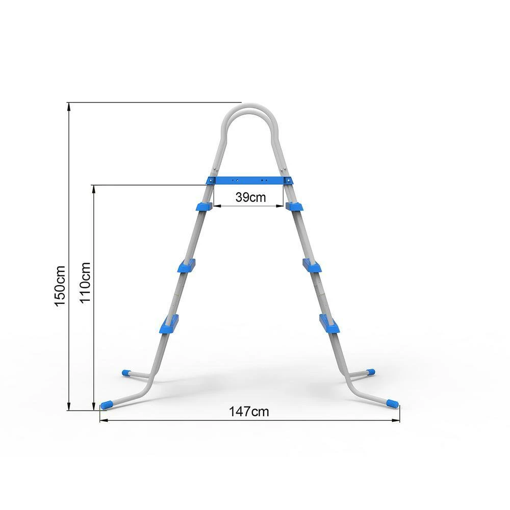 Pool Ladder 43 in. 3 Step for Above Ground Pool by JLeisure 6 Pool Ladder 43 in. 3 Step for Above Ground Pool by JLeisure - Image 4