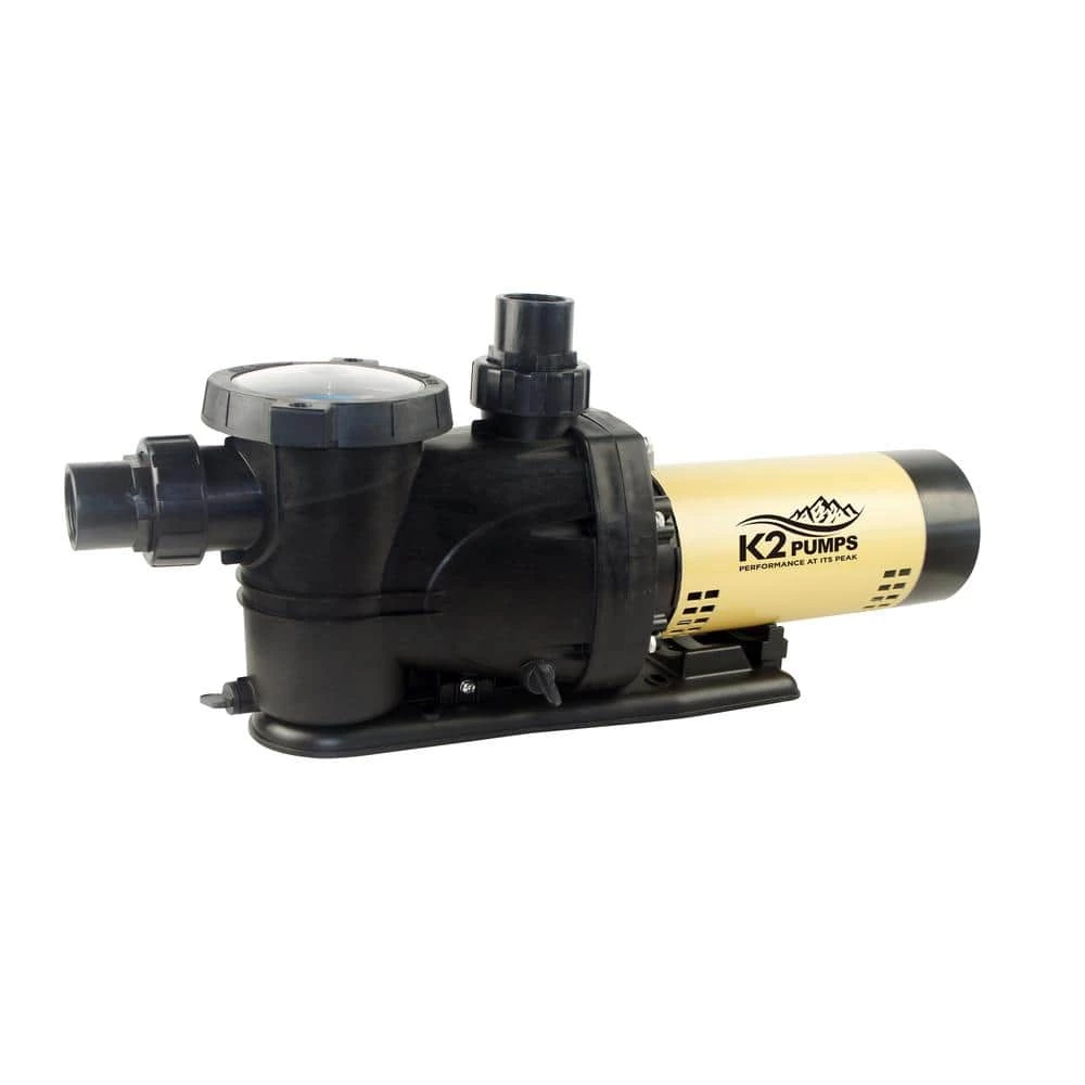 1 HP 2-Speed Self Priming Pool Pump by K2 3 1 HP 2-Speed Self Priming Pool Pump by K2