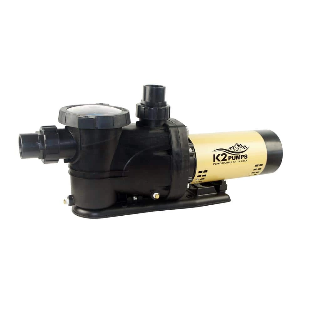 1.5 HP Two Speed Self Priming Pool Pump by K2 3 1.5 HP Two Speed Self Priming Pool Pump by K2