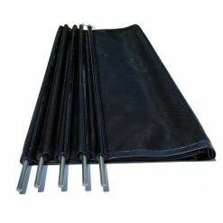 4 ft. H x 48 ft. W Outdoor In-Ground Pool Safety Fence with Section Kit, Removable Mesh Barrier in Black by Kahomvis -Pool Supplies Sales Store kahomvis pool safety equipment bu lkw4 1557 1f 1000