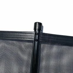 4 ft. H x 48 ft. W Outdoor In-Ground Pool Safety Fence with Section Kit, Removable Mesh Barrier in Black by Kahomvis -Pool Supplies Sales Store kahomvis pool safety equipment bu lkw4 1557 4f 1000