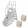 Step and Ladder System Plus 2 Sand Weights for Above Ground Pool by Main Access -Pool Supplies Sales Store main access pool ladders 2 x 200888 64 1000