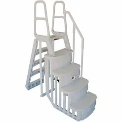 Ladder Steps for Above Ground Pool with Mat Pad Plus 2 Sand Weights by Main Access -Pool Supplies Sales Store main access pool ladders 200100t fa 1000 1