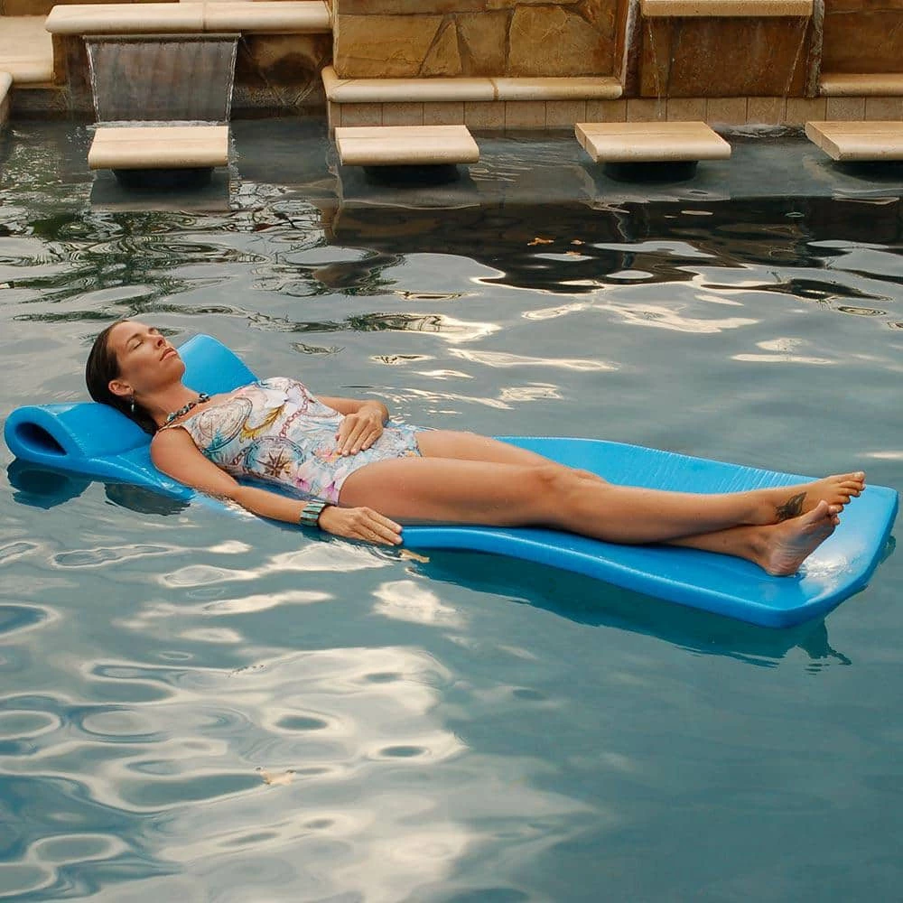 Splash Marina Blue Pool Float by Texas Recreation 3 Splash Marina Blue Pool Float by Texas Recreation