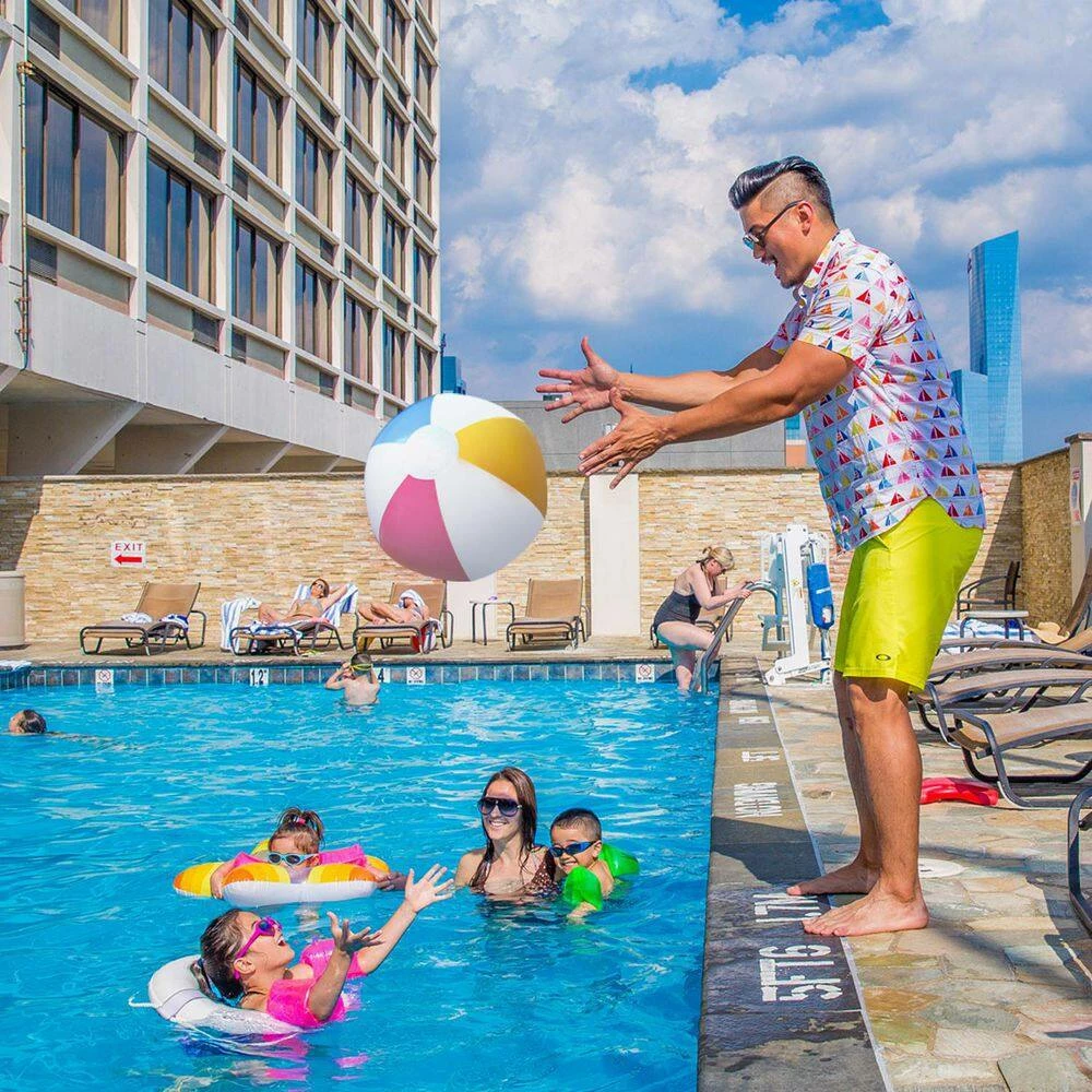 12 in. Dia Inflatable Beach Balls - Summer Beach Pool Party Supplies Fun Floating Toys (12-Pack) by Novelty Place 7 12 in. Dia Inflatable Beach Balls - Summer Beach Pool Party Supplies Fun Floating Toys (12-Pack) by Novelty Place - Image 5