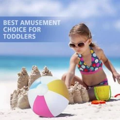 12 in. Dia Inflatable Beach Balls - Summer Beach Pool Party Supplies Fun Floating Toys (12-Pack) by Novelty Place 11 12 in. Dia Inflatable Beach Balls - Summer Beach Pool Party Supplies Fun Floating Toys (12-Pack) by Novelty Place -Pool Supplies Sales Store mucticolor novelty place pool toys np beachball medium 4f 1000