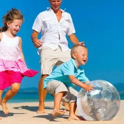 16 in. Inflatable Clear Sports PVC Beach Balls, Summer Beach Pool Party Toy (2-Pack) by Novelty Place 11 16 in. Inflatable Clear Sports PVC Beach Balls, Summer Beach Pool Party Toy (2-Pack) by Novelty Place -Pool Supplies Sales Store mucticolor novelty place pool toys np beachball sequin 2pc 44 1000