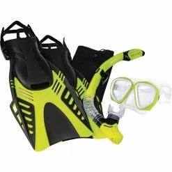 Dyna Adult 5-Piece Dive Set, Medium/Large by Aqua LEISURE