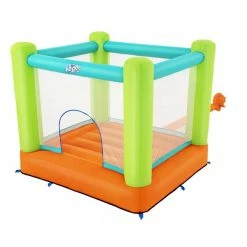 Jump and Soar Outdoor Indoor Backyard Inflatable Bounce with Pump and Bag by Bestway